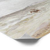 Rhyl Sands Poster (Hoek)