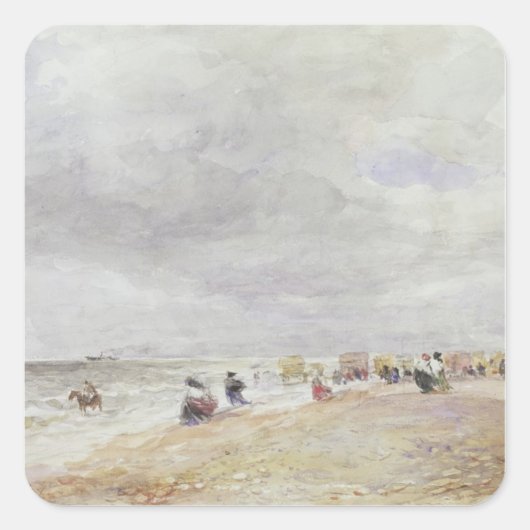 Rhyl Sands Vierkante Sticker (Voorkant)