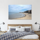 Rhyl strand canvas afdruk (Insitu (Slaapkamer))