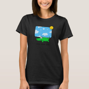 Rhyming Baby Crocodile Sunny Kinder Farm Animals Z T-shirt