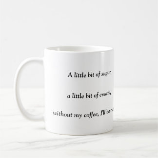 Rhyming Poetry Coffee Cup/Mok Koffiemok