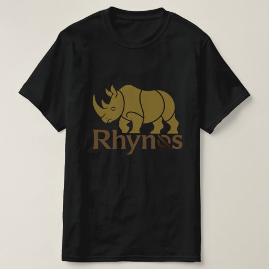 Rhynos, estilo com atitude t-shirt (Design voorkant)