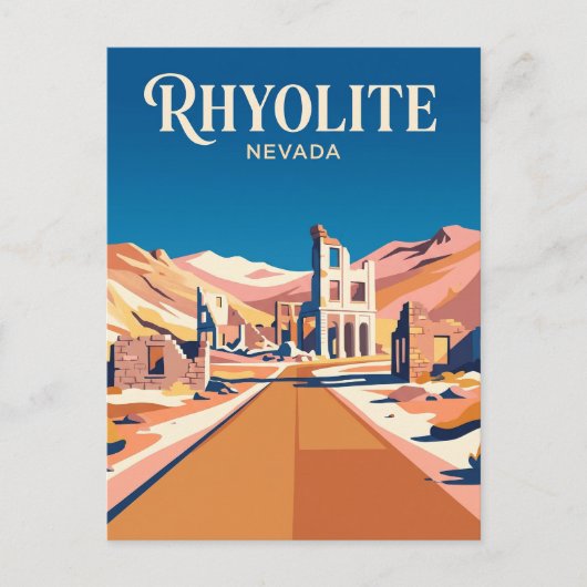 Rhyolite VS Briefkaart (Voorkant)