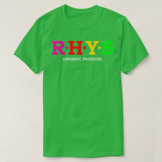 Rhys Ardent Passion 1 T-shirt (Design voorkant)