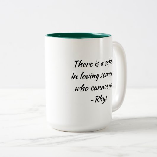 Rhys-Mok Tweekleurige Koffiemok (Voorkant rechts)