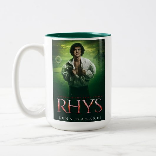 Rhys-Mok Tweekleurige Koffiemok (Links)
