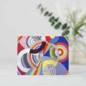 Rhythm 1 van Robert Delaunay Briefkaart (Staand voorkant)