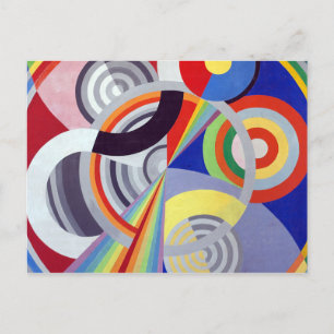 Rhythm 1 van Robert Delaunay Briefkaart