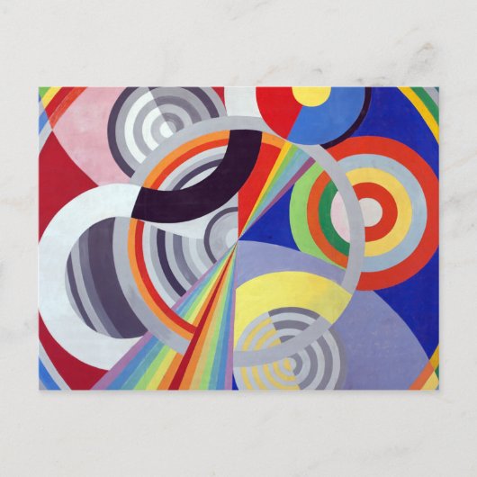 Rhythm 1 van Robert Delaunay Briefkaart (Voorkant)
