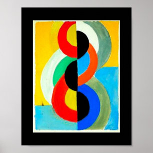 Rhythm Color van Robert Delaunay Poster