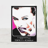 'Rhythm & Discord' schilderij op een Kaart (Voorkant)