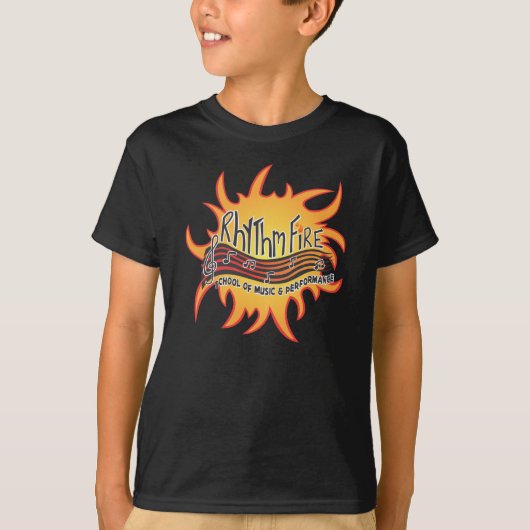 Rhythm Fire Logo T-shirt (Voorkant)
