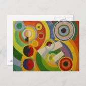Rhythm Joie de vivre van Robert Delaunay 1930 Briefkaart (Voorkant / Achterkant)