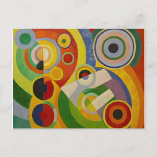 Rhythm Joie de vivre van Robert Delaunay 1930 Briefkaart