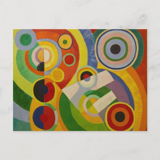 Rhythm Joie de vivre van Robert Delaunay 1930 Briefkaart (Voorkant)