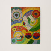 Rhythm Joie de vivre van Robert Delaunay 1930 Legpuzzel (Verticaal)