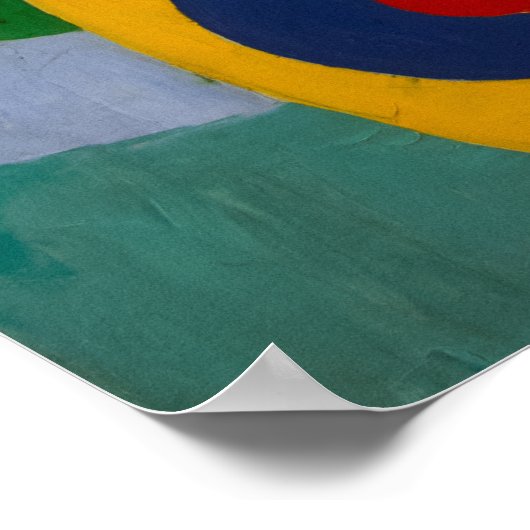 Rhythm, Joy of Life | Robert Delaunay | Poster (Hoek)