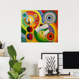 Rhythm, Joy of Life | Robert Delaunay | Poster