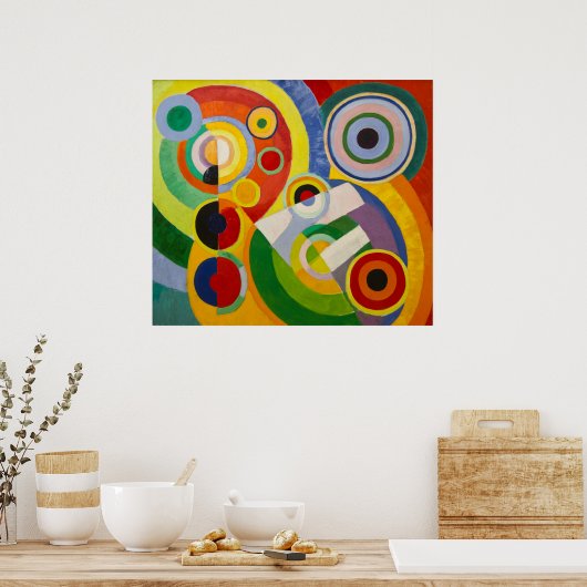 Rhythm, Joy of Life | Robert Delaunay | Poster (Keuken)