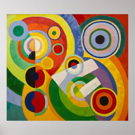 Rhythm, Joy of Life | Robert Delaunay | Poster (Voorkant)