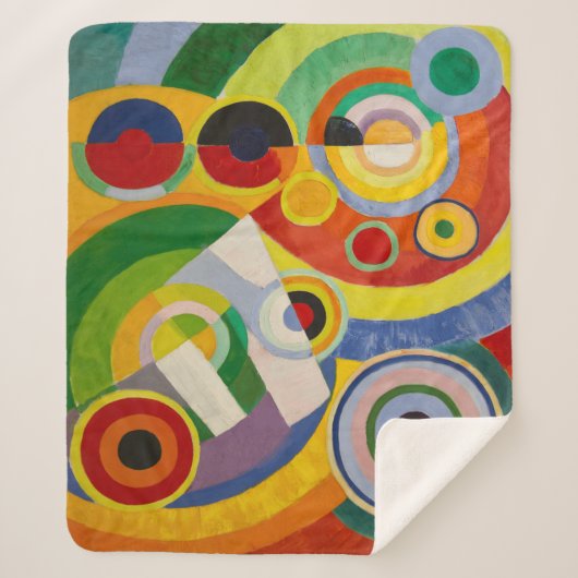 Rhythm, Joy of Life | Robert Delaunay | Sherpa Deken (Voorkant)