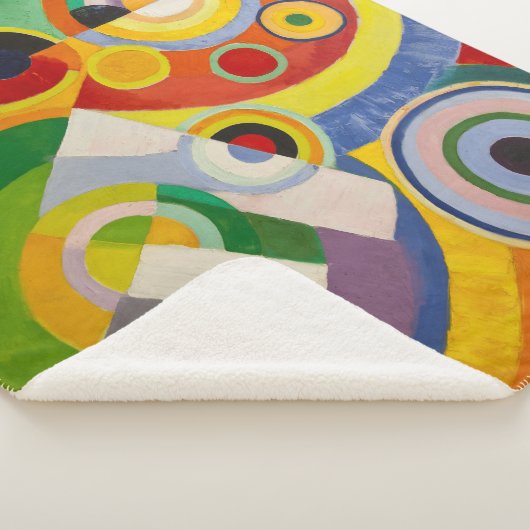 Rhythm, Joy of Life | Robert Delaunay | Sherpa Deken (3/4)