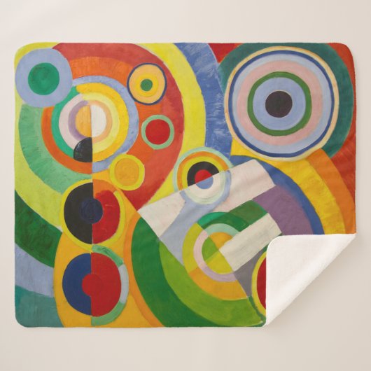 Rhythm, Joy of Life | Robert Delaunay | Sherpa Deken (Voorkant (horizontaal))