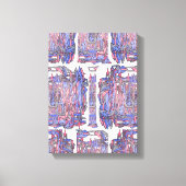 Rhythm of the Deep: Abstract Expression Canvas Afdruk (Voorkant)