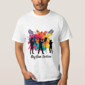 Rhythm Section Groove Crew T-shirt (Voorkant)