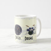 Rhythm, snelheid, drums Mok (Voorkant rechts)