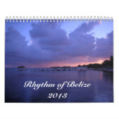 Rhythm van Belize Calander 2013 Kalender (Hoes)