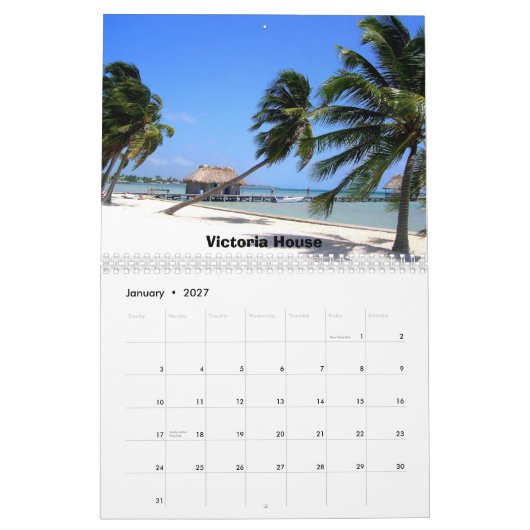 Rhythm van Belize Calander 2013 Kalender (Jan 2027)