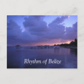 Rhythm van Belize San Pedro Post Card Briefkaart (Voorkant)
