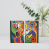Rhythm van Robert Delaunay Briefkaart (Staand voorkant)