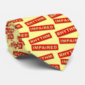 Rhythm- Verminderde funny Stropdas Humor (Opgerold)