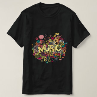 Rhythm & Vibes: Muzikale harmonie T-shirt