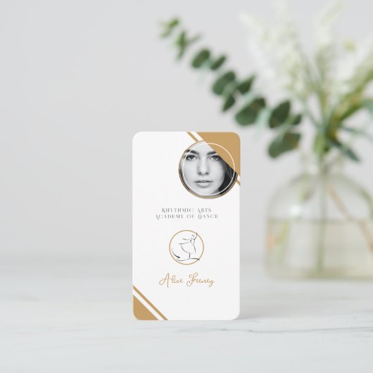 Rhythmic | Dance Visitekaartje (Staand voorkant)