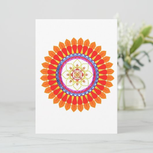 Rhythmic Euphoria  Kaart (Staand voorkant)