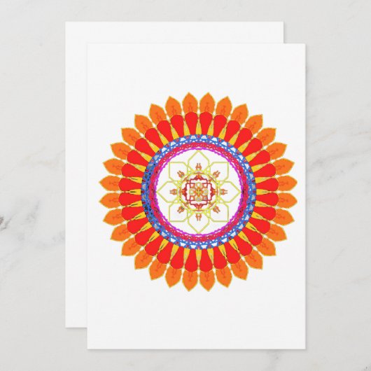 Rhythmic Euphoria  Kaart (Voorkant / Achterkant)