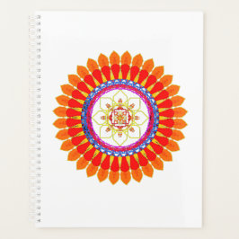 Rhythmic Euphoria Mandala  Planner