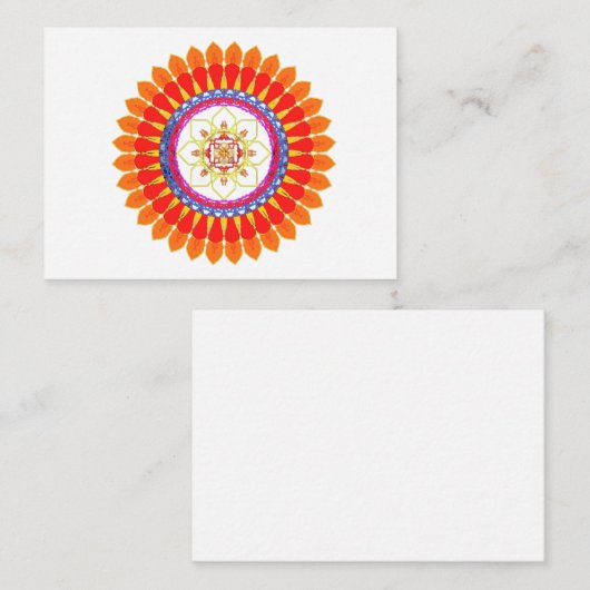 Rhythmic Euphoria Notitiekaartje (Voorkant / Achterkant)