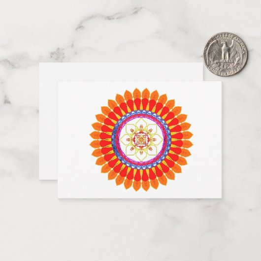 Rhythmic Euphoria  Notitiekaartje (Voorkant / Achterkant in situ)