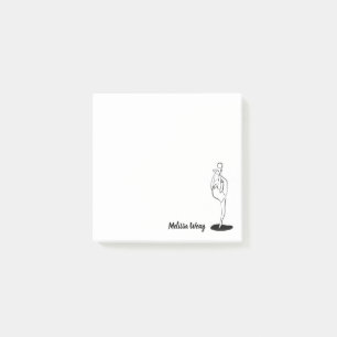Rhythmic Gymnast Post-it® Notes