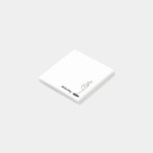 Rhythmic Gymnast Post-it® Notes (Schuin)