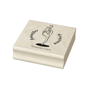 Rhythmic Gymnast Rubberstempel