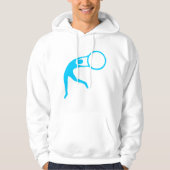 Rhythmic Gymnastic Cijfer - Sky Blue Hoodie (Voorkant)