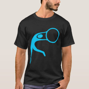 Rhythmic Gymnastic Cijfer - Sky Blue T-shirt