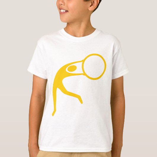 Rhythmic Gymnastic Figuur - Amber T-shirt (Voorkant)
