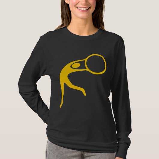 Rhythmic Gymnastic Figuur - Amber T-shirt (Voorkant)