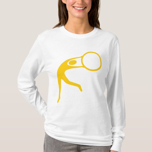 Rhythmic Gymnastic Figuur - Amber T-shirt (Voorkant)
